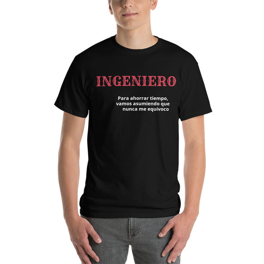 Ingeniero, playera manga corta