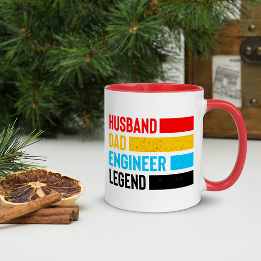 Husband, Dad, Engineer, Legend. Mug