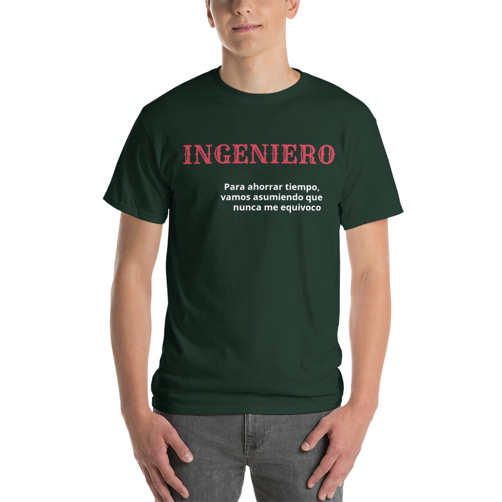 Ingeniero, playera manga corta