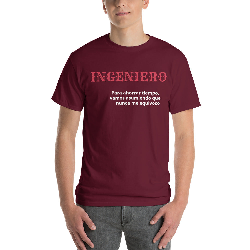 Ingeniero, playera manga corta