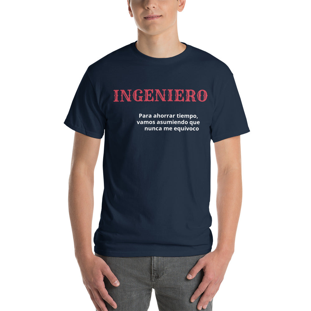 Ingeniero, playera manga corta