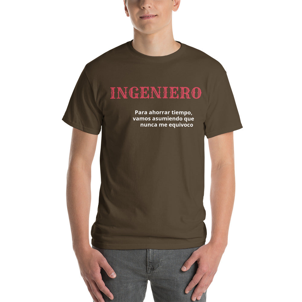 Ingeniero, playera manga corta