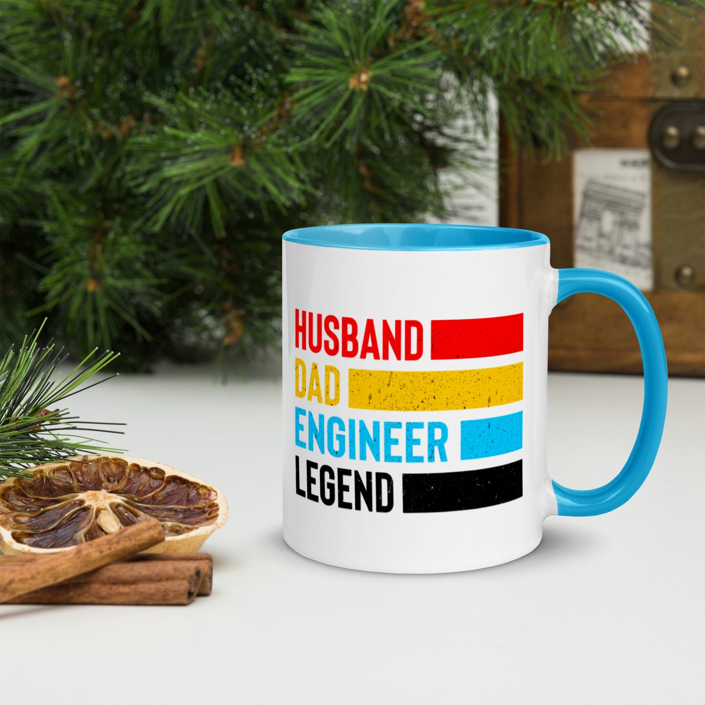 Husband, Dad, Engineer, Legend. Mug