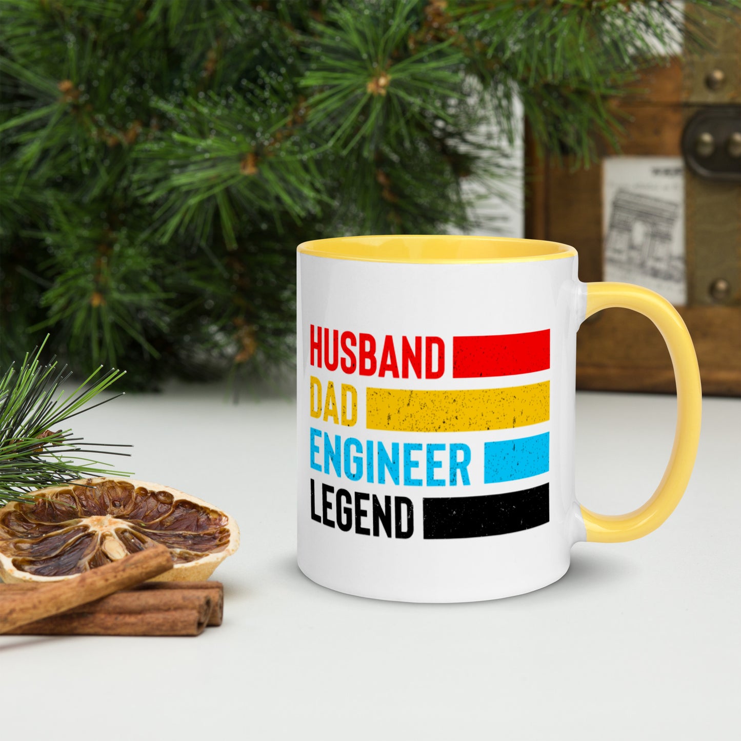 Husband, Dad, Engineer, Legend. Mug